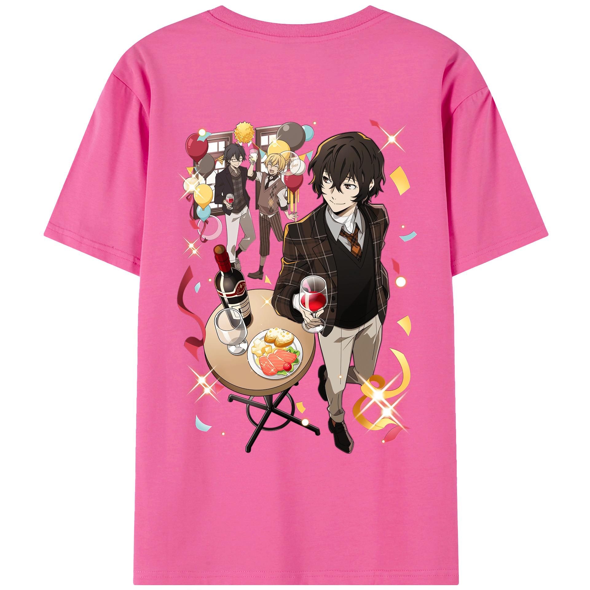（画像用） 文豪ストレイドッグス Bungo Stray Dogs レディース半袖Tシャツ(バックプリント)